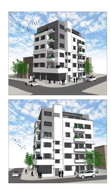 3 חדרים + מרפסת בניין באוהאוס משופץ