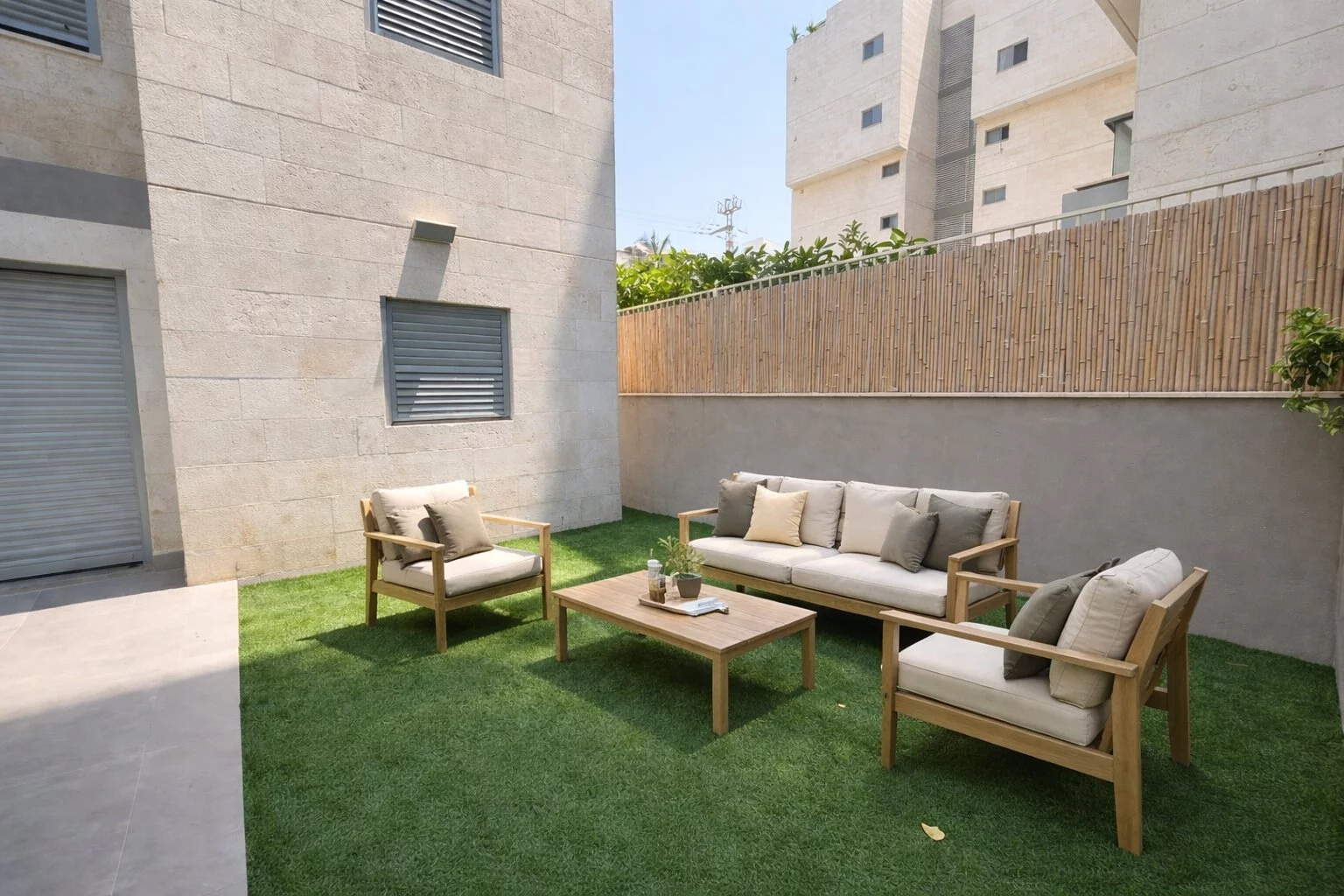 דירת גן 4 חדרים, מרכז רעננה
